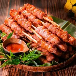 Hình ảnh Mẹt nem nướng hồ lô - phần 1 người