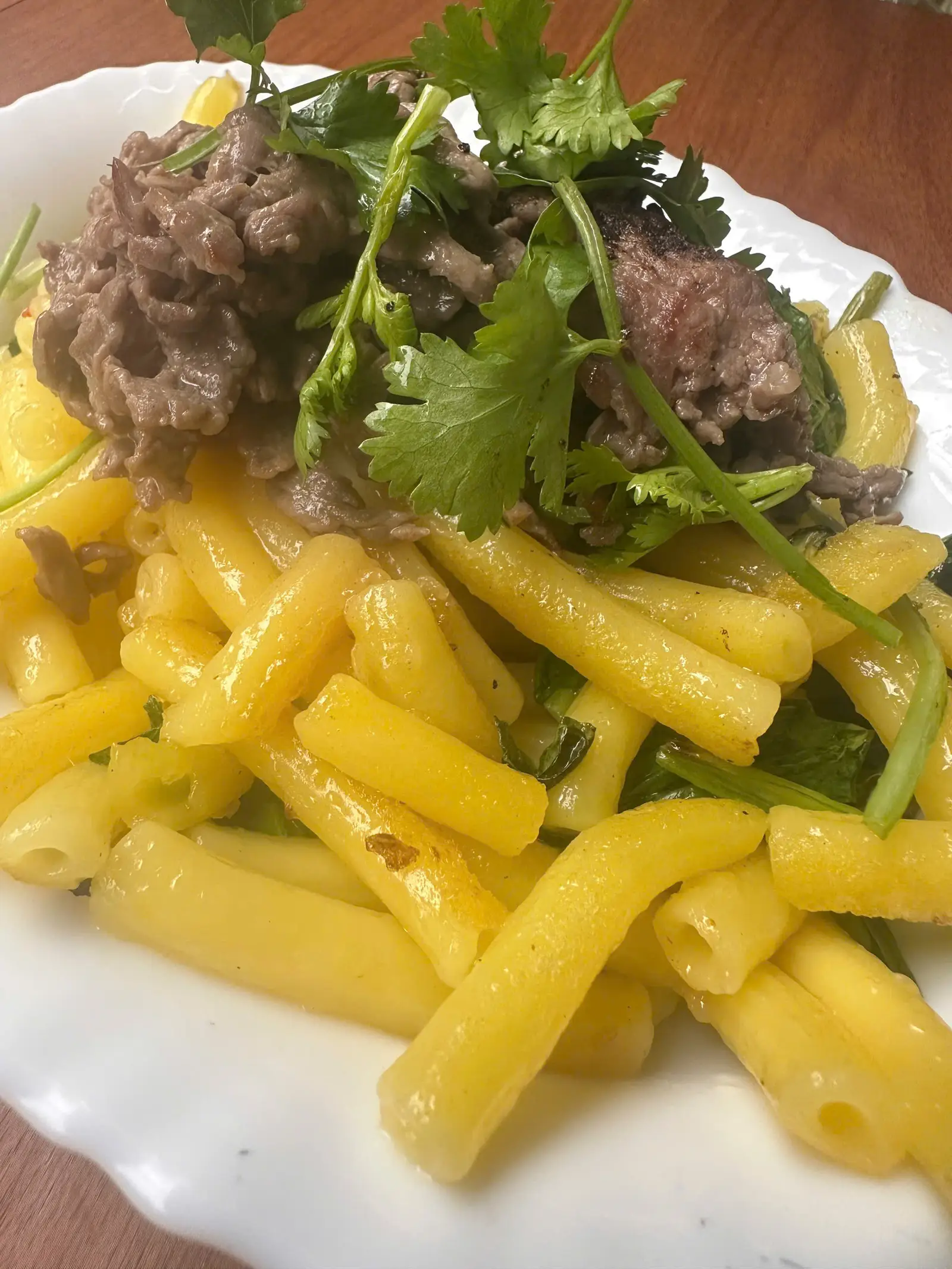 Hình ảnh Nui Xào Bò Thơm Ngon