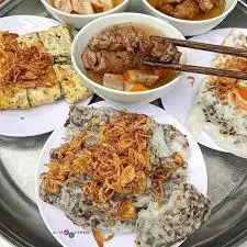 Hình ảnh Bánh cuốn chả lẫn Quế - Nướng - Suất lớn