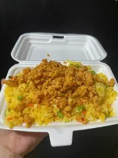 Hình ảnh Cơm chiên gà cay
