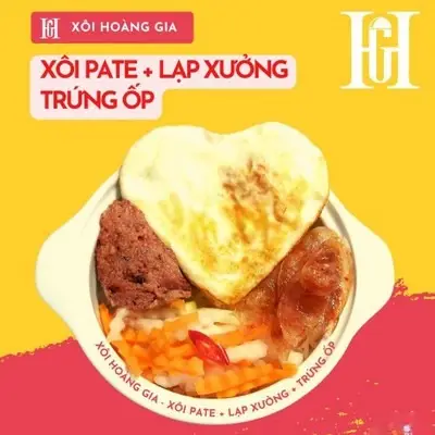 Hình ảnh Xôi Pate - Lạp xưởng - Trứng ốp