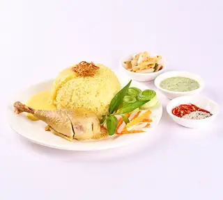 Hình ảnh Cơm gỏi gà 4 người - canh lá giang