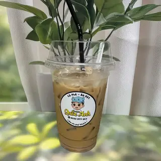 Hình ảnh Cà phê sữa pha máy