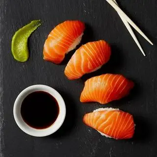 Hình ảnh Cá hồi - nigiri salmon