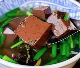 Hình ảnh Huyết nấu hẹ - 1kg