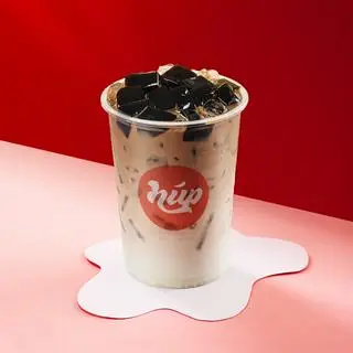 Hình ảnh Cà phê sữa tươi sương sáo - ly 1 lít