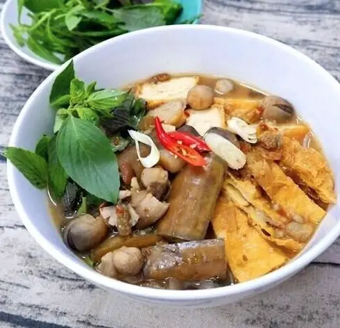 Hình ảnh Bún mắm chay