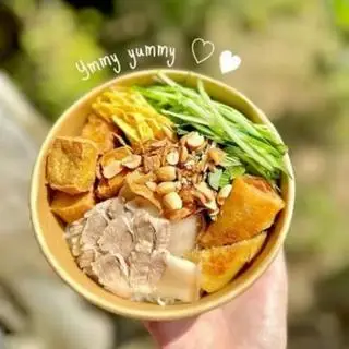 Hình ảnh Bún nước tương chả giò