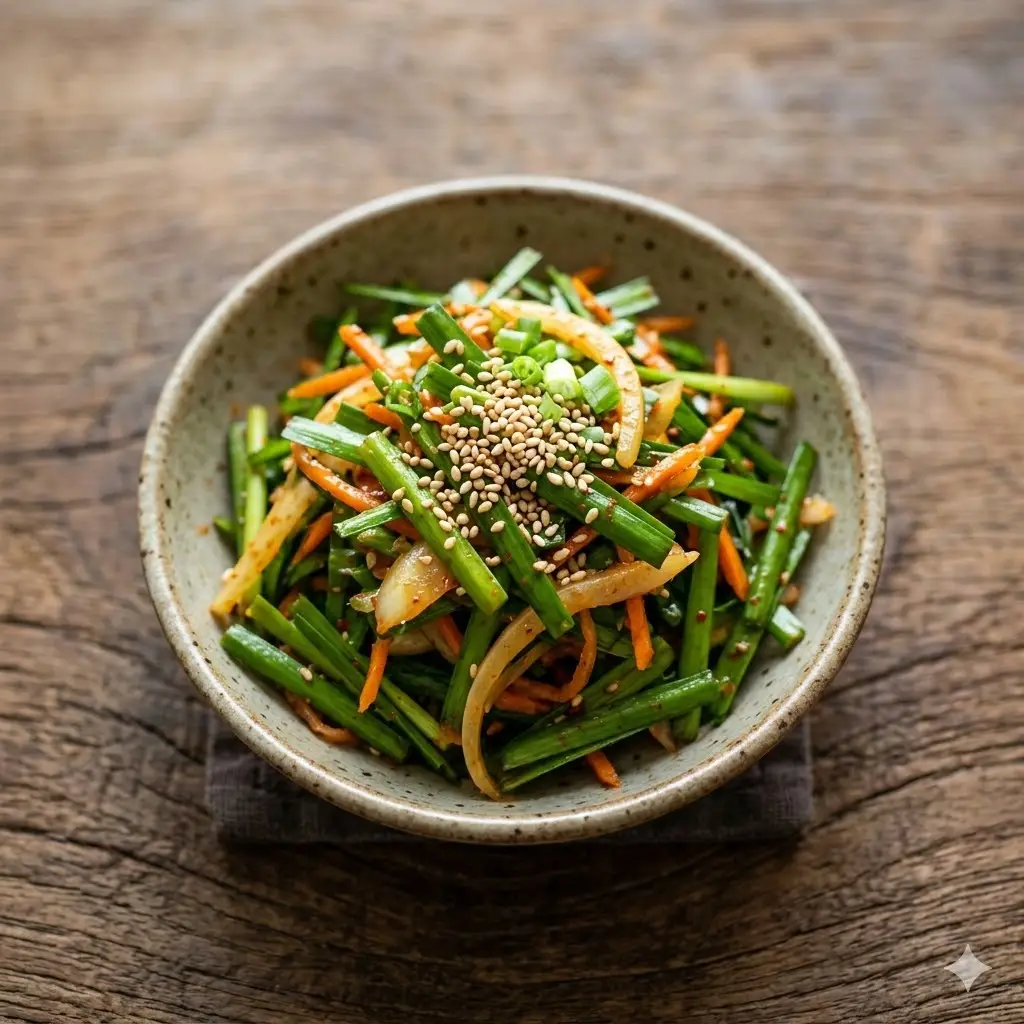 Hình ảnh Rau hẹ nướng