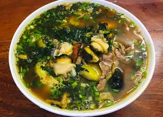 Hình ảnh Bún ốc lẫn đầy đủ