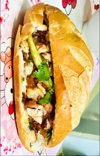 Hình ảnh Bánh mì heo quay