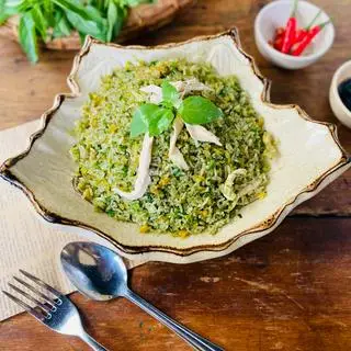 Hình ảnh Cơm chiên lá é chay