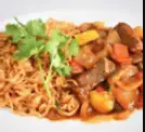 Hình ảnh Mì xào bò lúc lắc