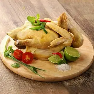 Hình ảnh Combo gà hấp nguyên con - 10 chân gà hấp hành