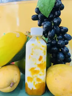 Hình ảnh Sữa chua mix hoa quả vị cam