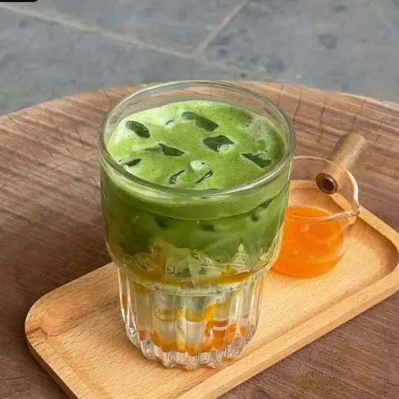 Hình ảnh Latte matcha xoài