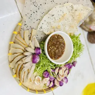 Hình ảnh Bánh tráng mắm ruốc