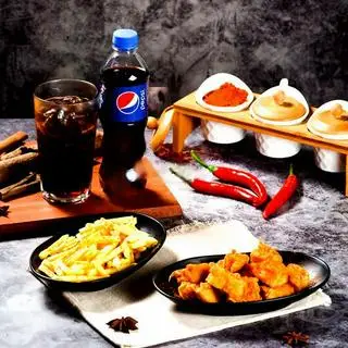 Hình ảnh Set 79k - Gà miếng - Khoai tây - Nước