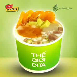 Hình ảnh Chè dừa dầm full topping