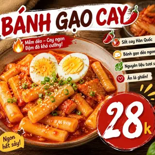 Hình ảnh Bánh gạo cay