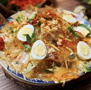 Hình ảnh Trộn dẻo mỡ hành