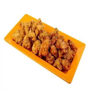 Hình ảnh Set gà 2 vị sốt - 엄청 큰 반반 치킨