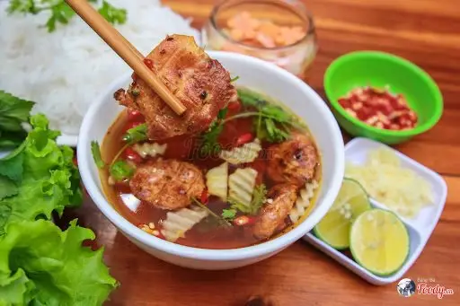 Hình ảnh Bún chả thịt băm
