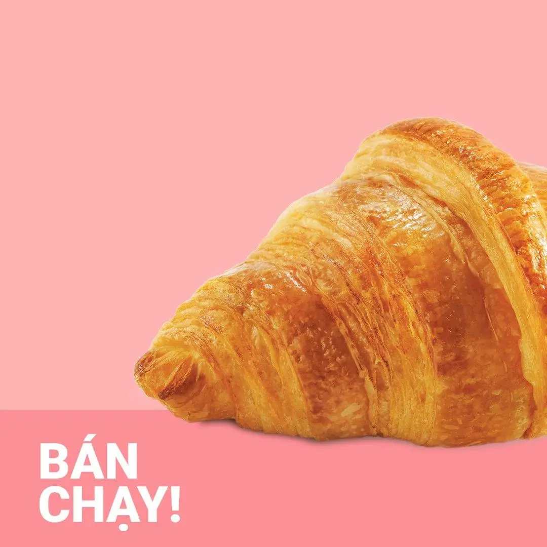 Hình ảnh Bánh Croissant Highlands 55gr