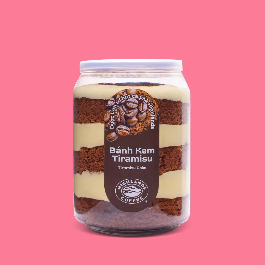Hình ảnh Bánh Kem Tiramisu (lon)