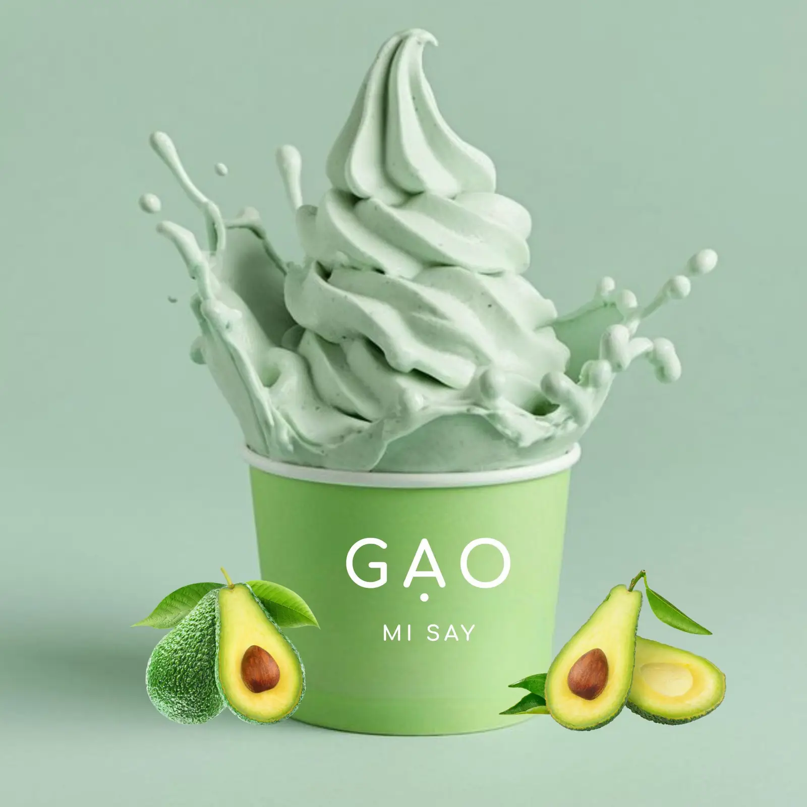 Hình ảnh KEM BƠ DỪA