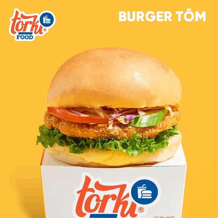 Hình ảnh Burger Tôm Giòn