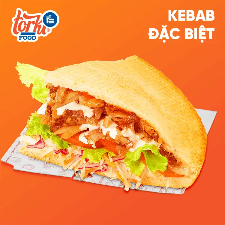 Hình ảnh Bánh Mì Kebab Torki Special