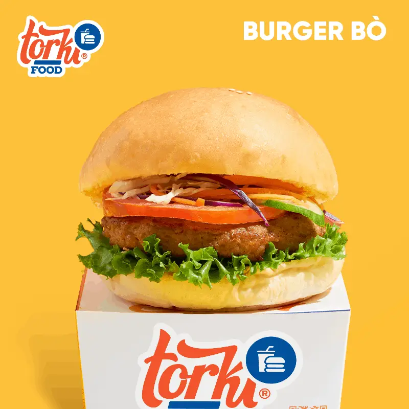 Hình ảnh Burger Bò Nướng