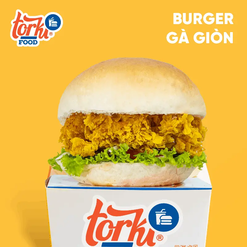 Hình ảnh Burger Gà Giòn YUM