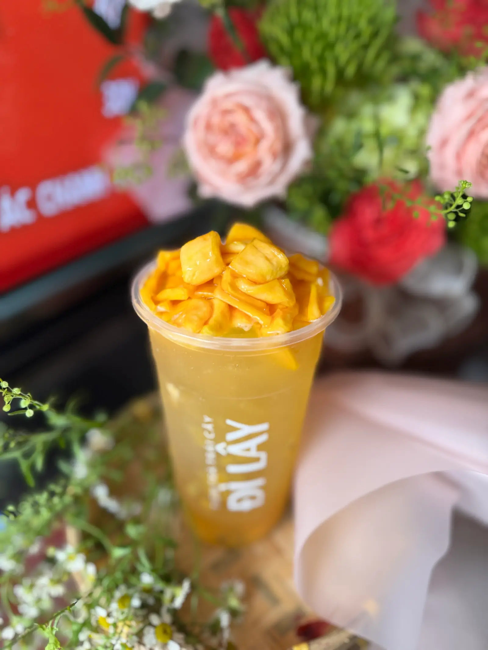 Hình ảnh Trà Mít Chanh Dây - 700ml