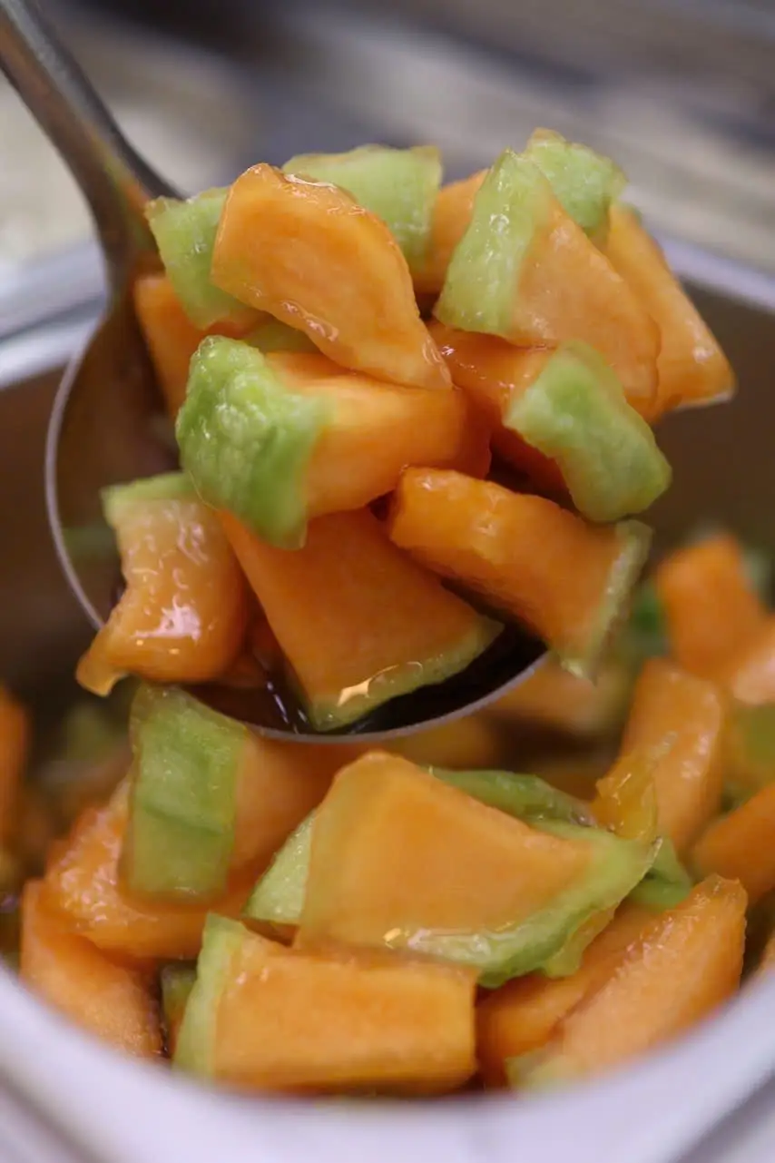 Hình ảnh Topping Dưa Lưới