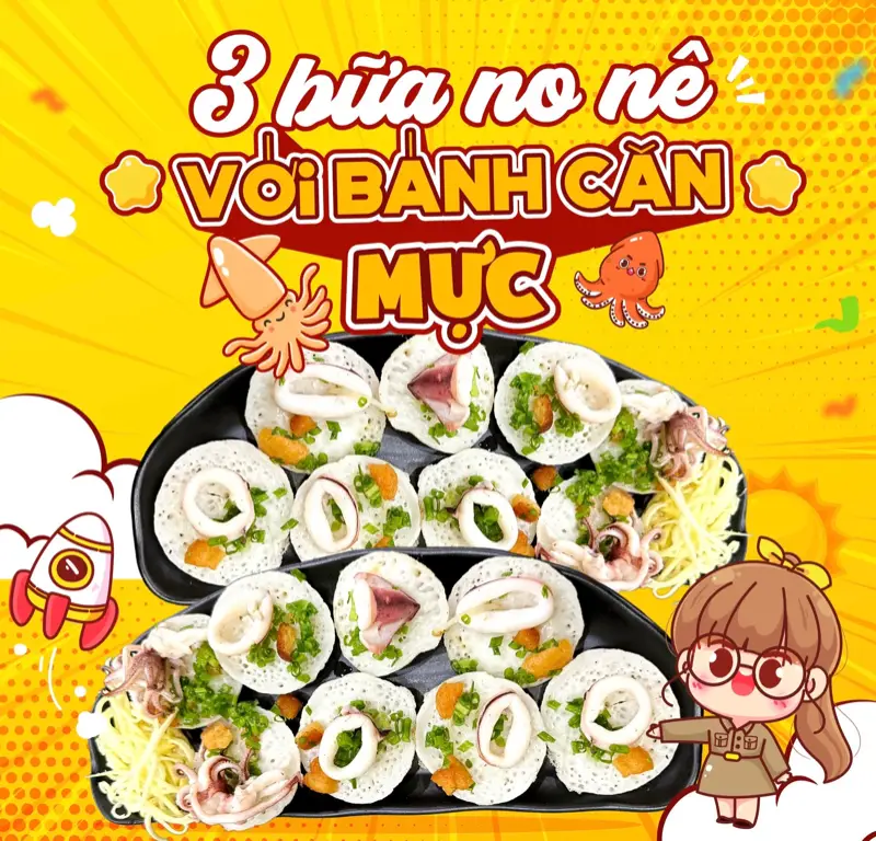Hình ảnh Bánh căn mực