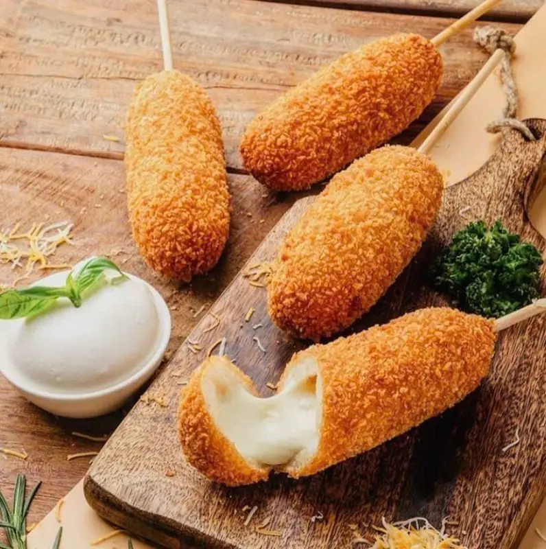 Hình ảnh Hot Dog Hàn Quốc