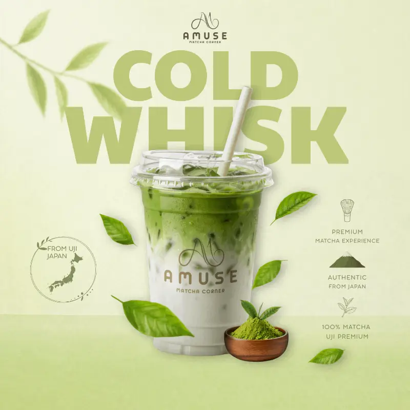 Hình ảnh COLD WHISK MATCHA 