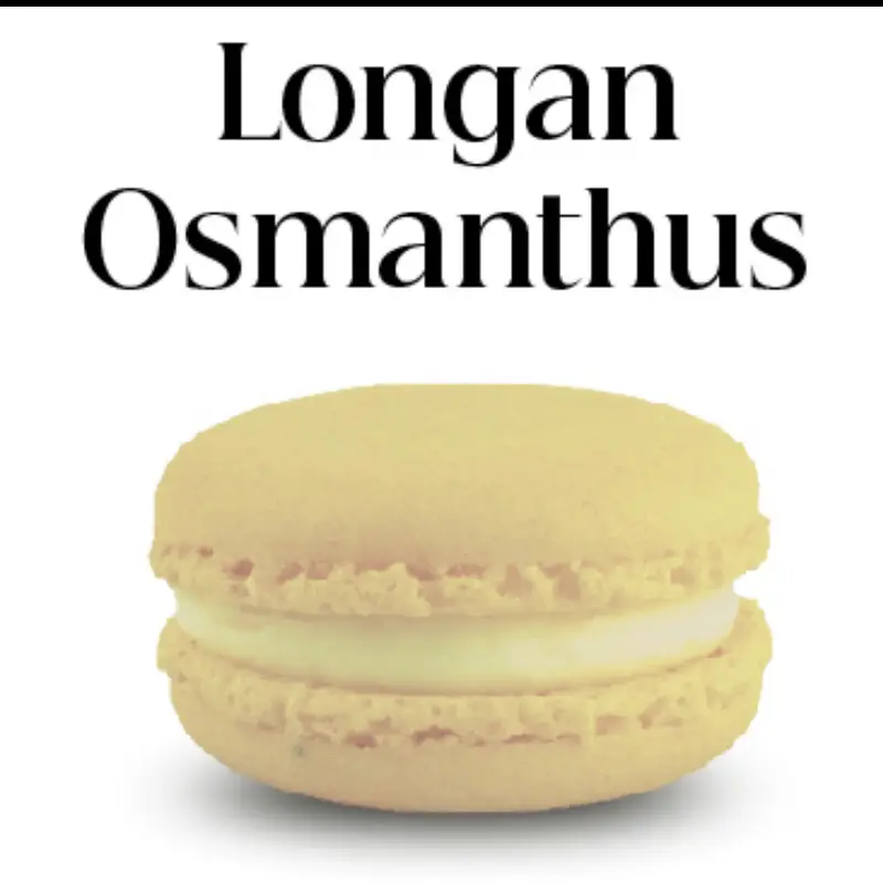 Hình ảnh Macaron vị Nhãn hoa Mộc Tê (Longan Osmanthus Macaron)