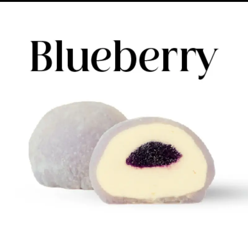 Hình ảnh Bánh Mochi kem Việt Quất (Blueberry Ice Cream Mochi)