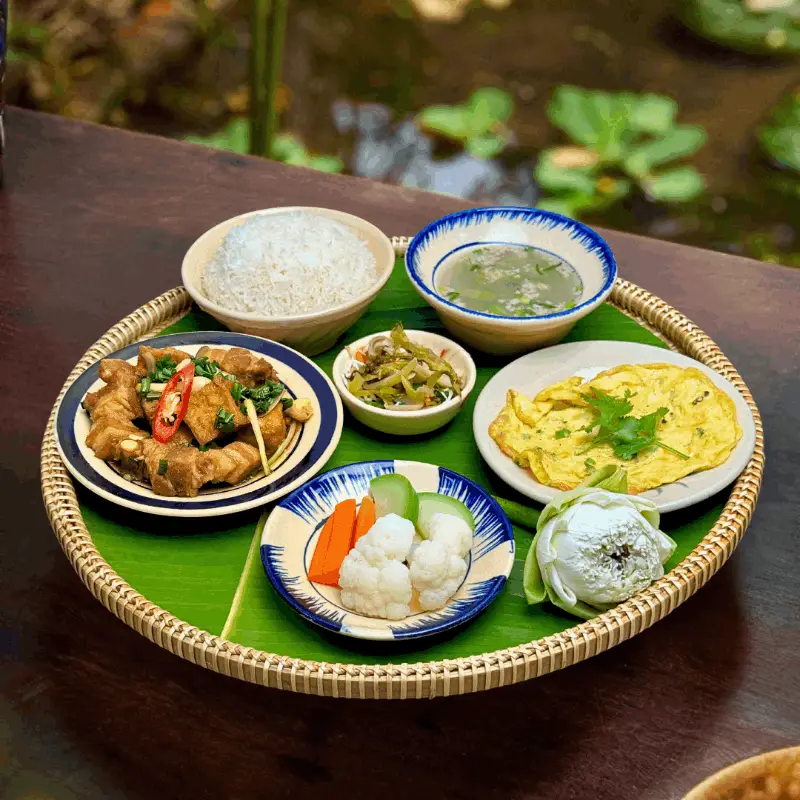 Hình ảnh Set Cơm Thịt kho đậu hũ