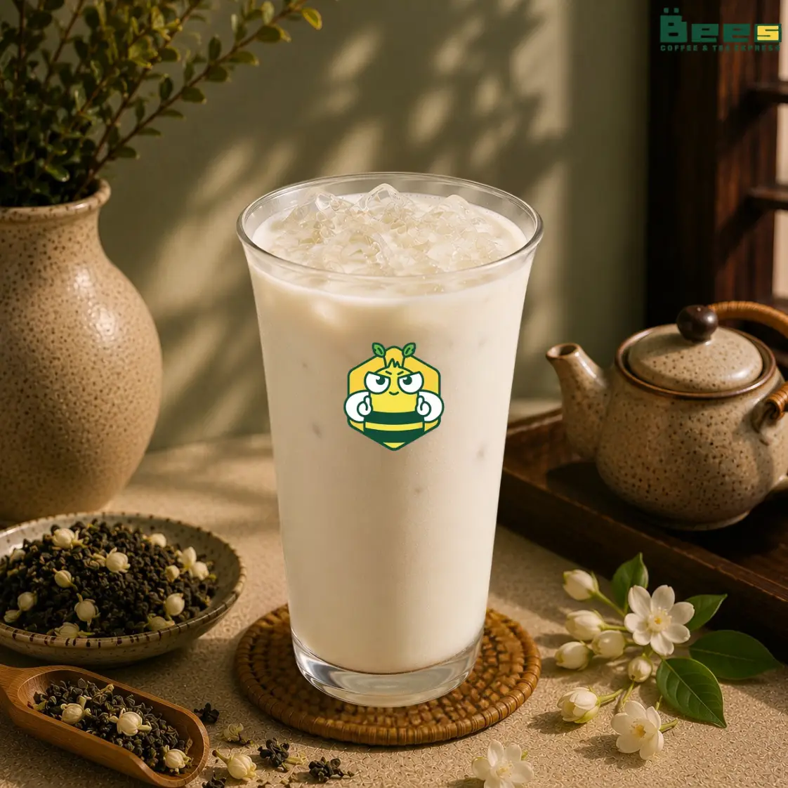 Hình ảnh TRÀ SỮA NHÀI BÚP TRẮNG