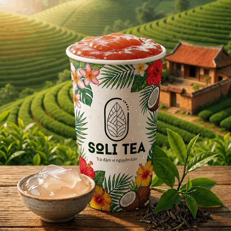 Hình ảnh TRÀ VẢI DẦM AIYU
