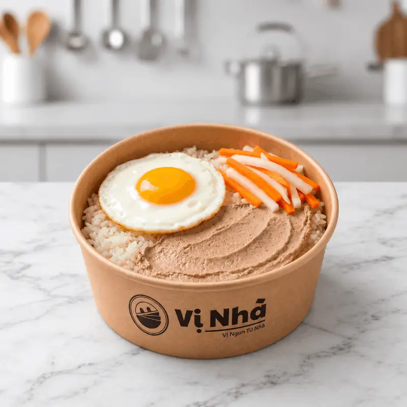 Hình ảnh XÔI PATE TRỨNG