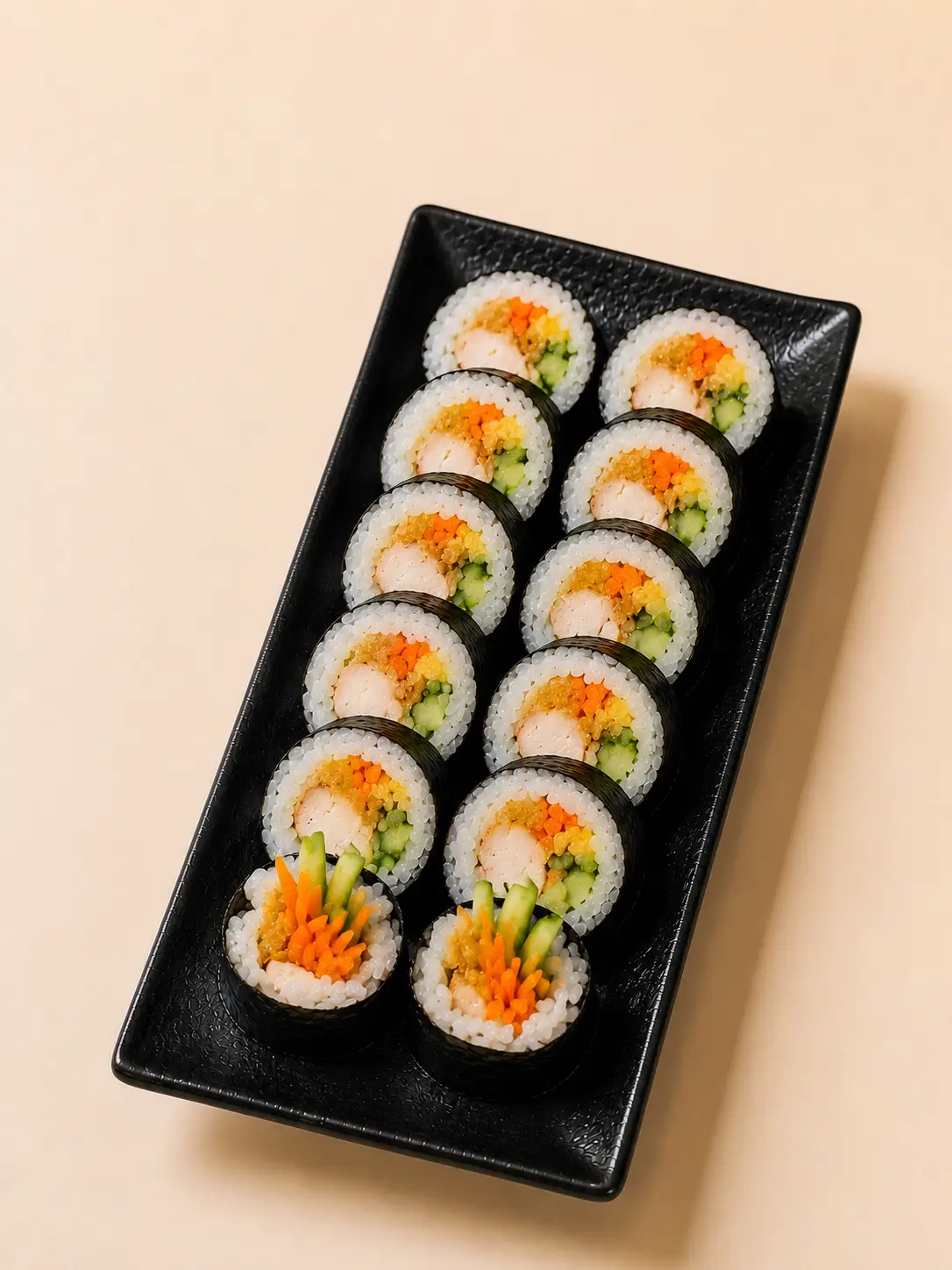 Hình ảnh KIMBAP GÀ XÙ