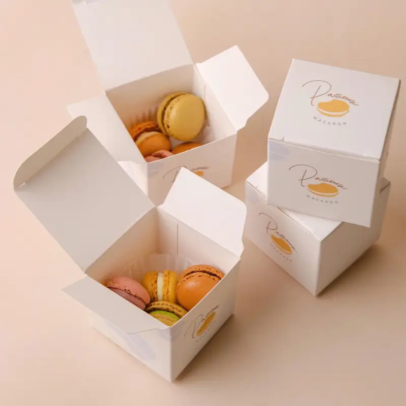 Hình ảnh Hộp 4 bánh Macaron mini