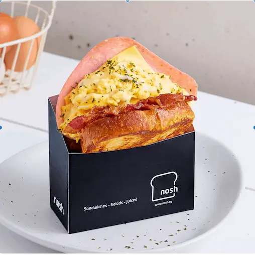 Hình ảnh Bánh Mì Thịt Nguội Phô Mai (Cheesy Bacon & Ham)