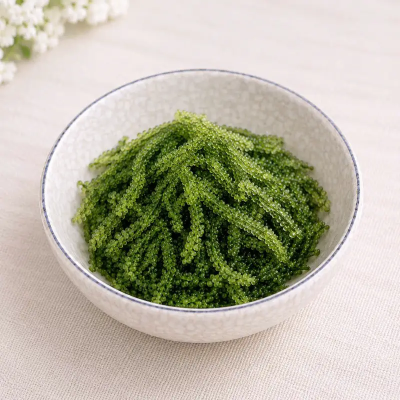 Hình ảnh Rong nho sốt mè
