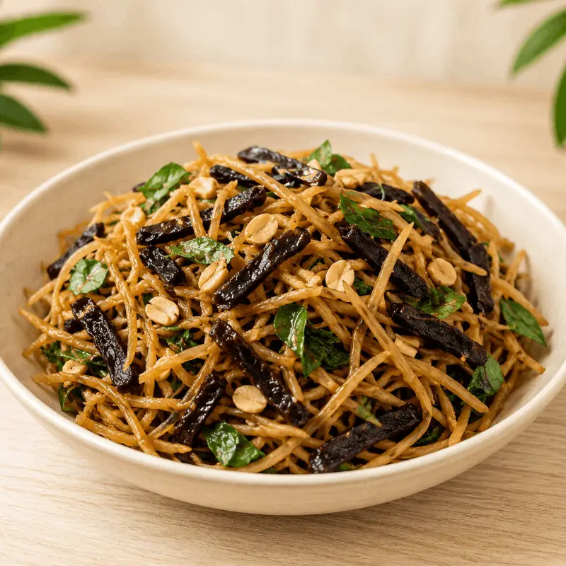 Hình ảnh Gỏi khô bò đen